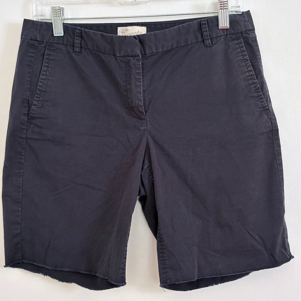 Vintage J Crew Cut Off Bermuda Shorts 8" Inseam Size 4